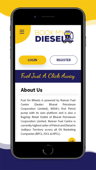 Book My Diesel(Customer) Screenshot