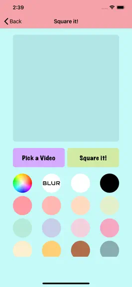 Game screenshot Square it! - Videos & Photos hack