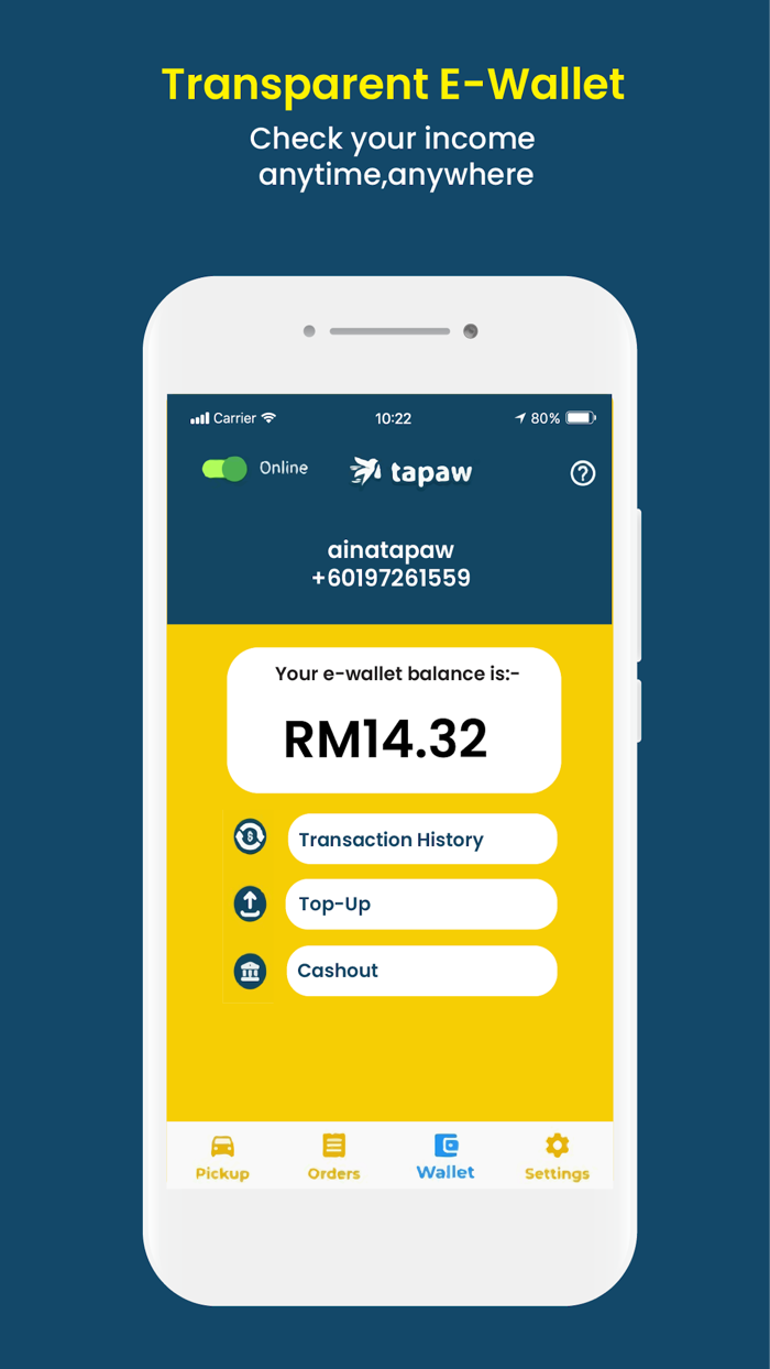 Tapaw Driver – Drive  Earn