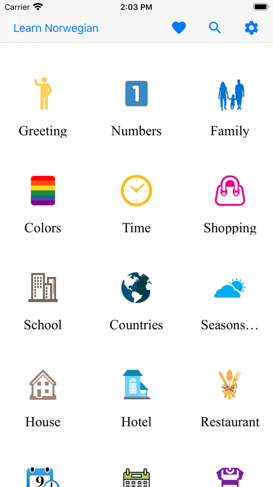 Learn Norwegian Offline Travel - 1.3 - (iOS)