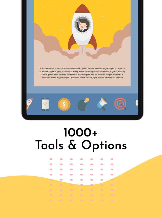 Ảnh chụp màn hình của InfoGraphic và Poster Creator