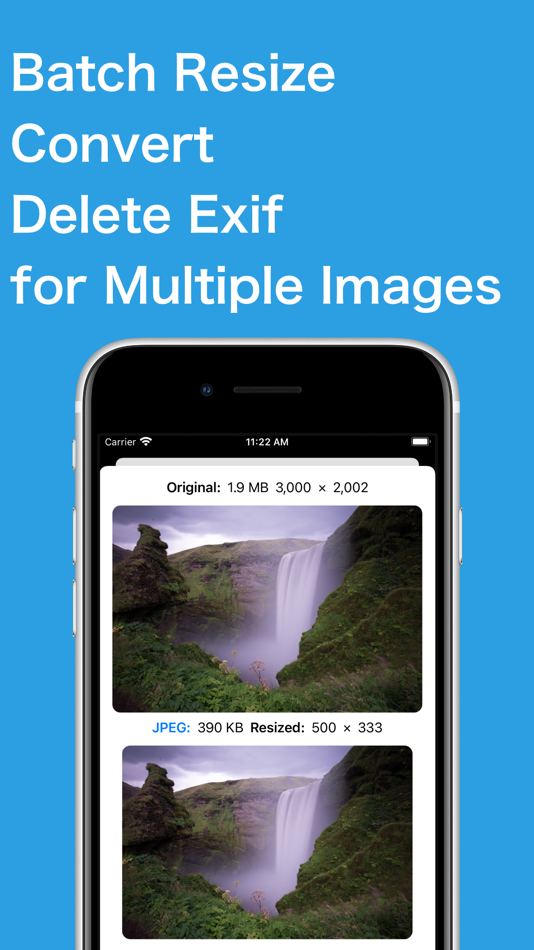 Photo Batch Resize & Converter - 1.3.8 - (iOS)