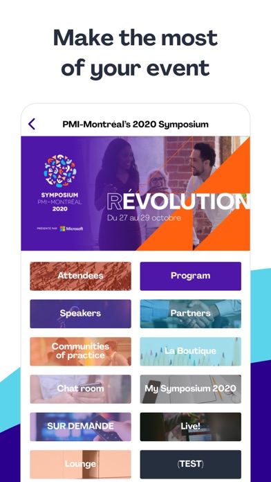 PMI-Montreal Screenshot