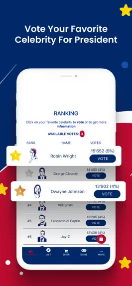 Game screenshot Vote Game -Celebrity4President mod apk