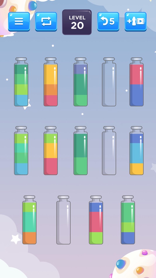 #4. Liquid Sort Puzzle (iOS) By: ICEBEAR., JSC