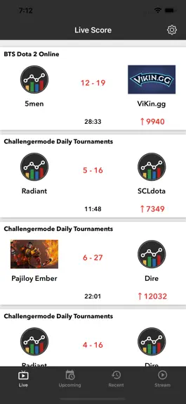 Game screenshot DotA2 Live Score mod apk
