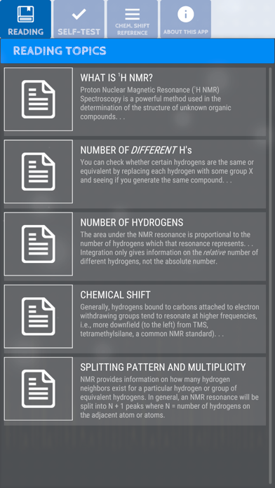 Simply 1H NMR Tutorial Screenshot