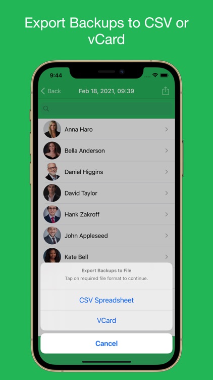 Contacts Backup Utility screenshot-7