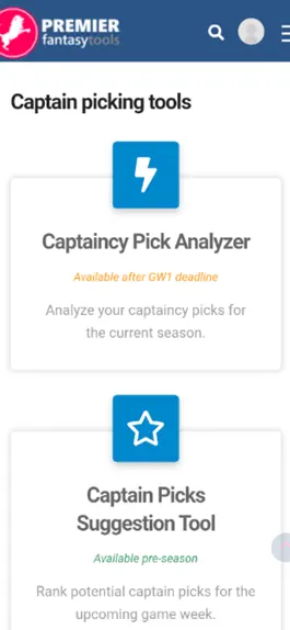 Game screenshot FPL - Premier Fantasy Tools apk