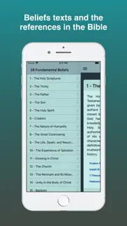 the 28 fundamental beliefs sda iphone screenshot 1
