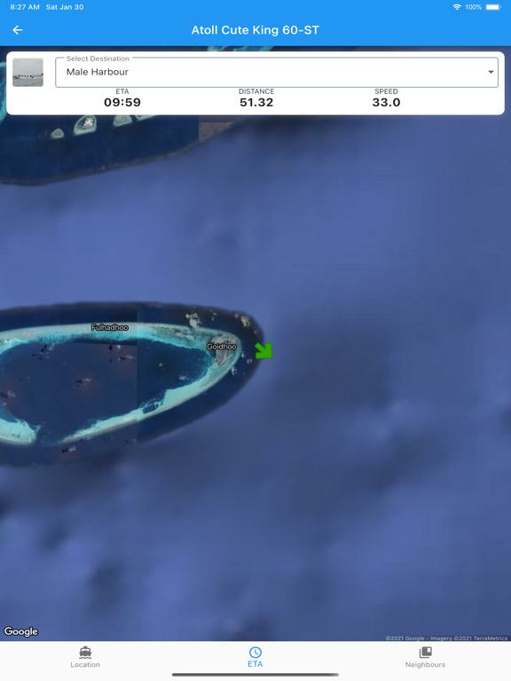 FollowMe Vessel Tracker iPad screenshot 4 - Travel app