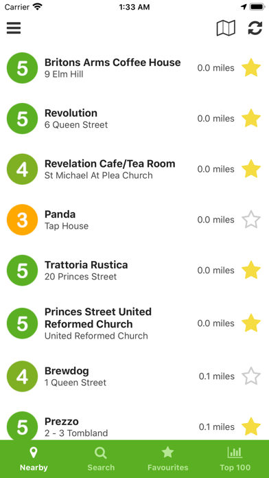 My Food Hygiene Ratings Screenshot