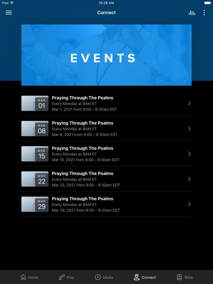 Strategic Renewal Prayer App