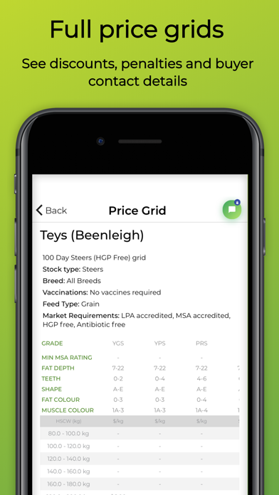 LIVEStock Pricing (Australia) Screenshot