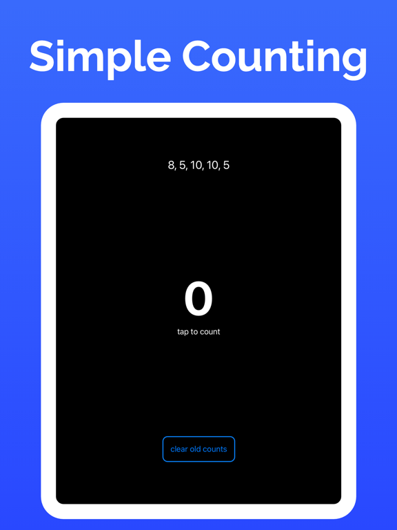 RepCounter Pro iPad screenshot 1 - Health & Fitness app