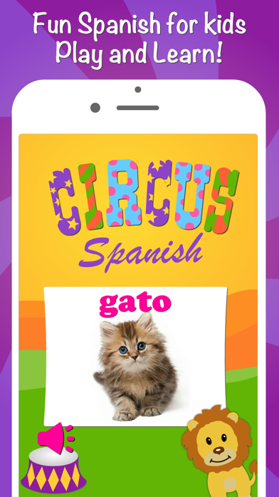 Spanish language for kids Fun Screenshot