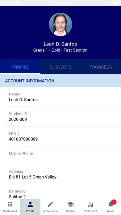 Shalom Learning Center Screenshot