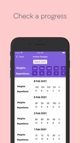 Game screenshot Workout Diary: Fitness hack