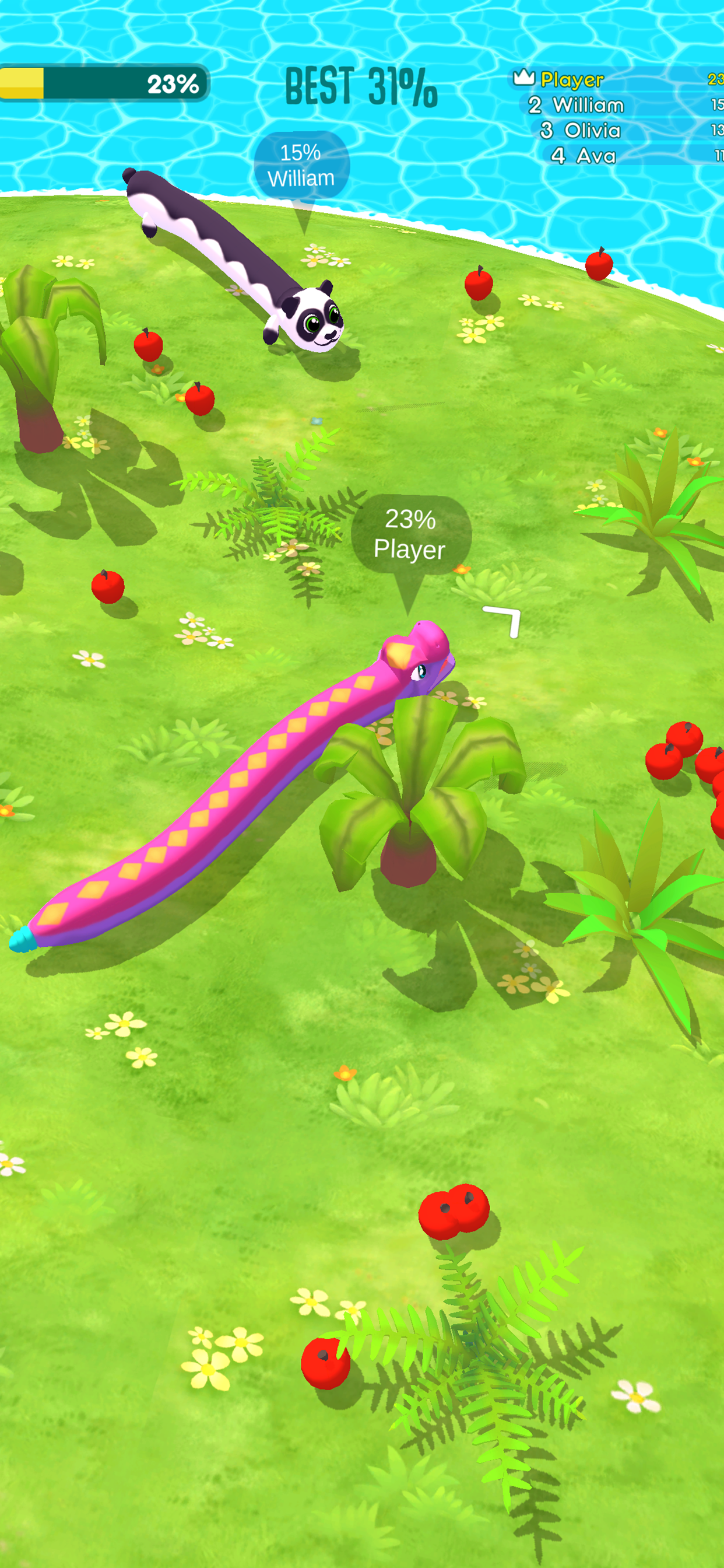 Snake Arena 3D: Battle Rivals!