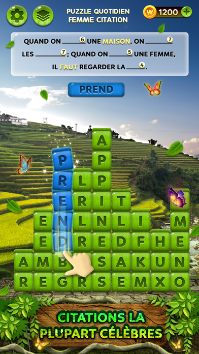 Screenshot #1 pour Word Games: Word Forest