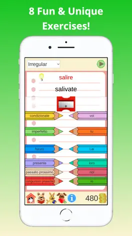 Game screenshot Verb Conjugations Italian mod apk