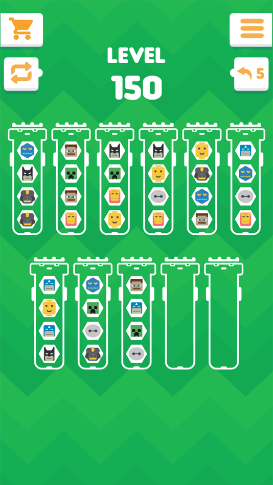 #4. Ball Sort - Perfect Sorting (iOS) 来自: Onetap Co.,Ltd