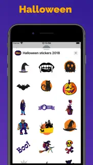 How to cancel & delete halloween stickers and emoji 3