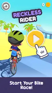 reckless rider 3d iphone screenshot 1