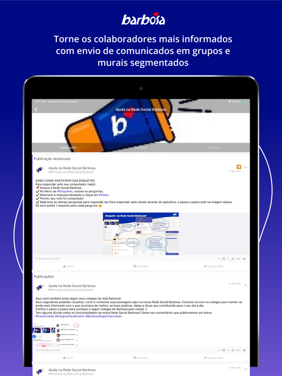 Screenshot #4 pour Rede Social Barbosa