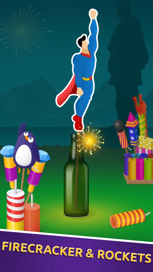 #3. Diwali Cracker Simulator Game (iOS) Podle: Payal Lakhani