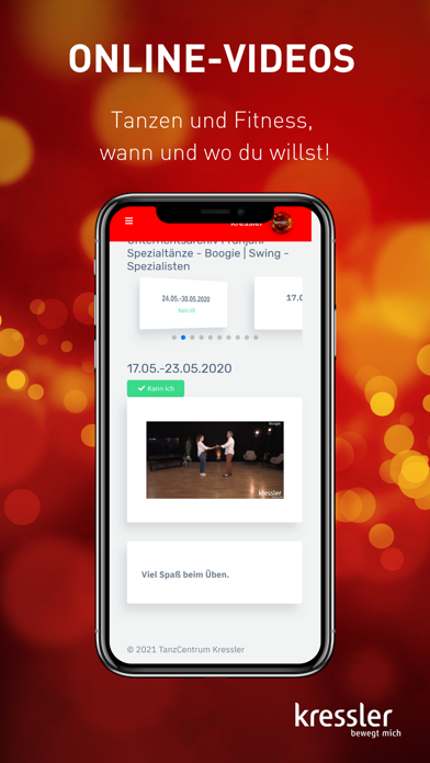 TanzCentrum Kressler Screenshot