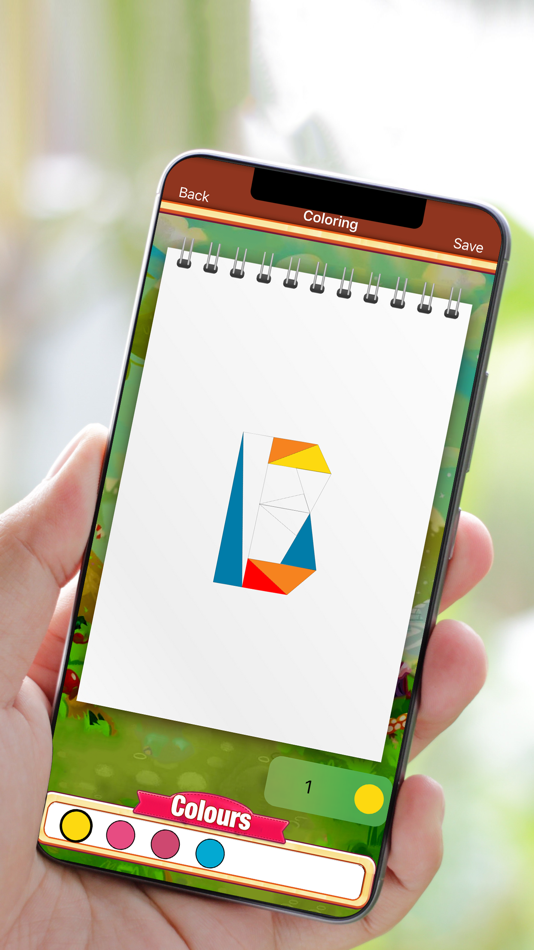 #5. Poly Artwork - Color by Number (iOS) Podle: Usman Perwaiz