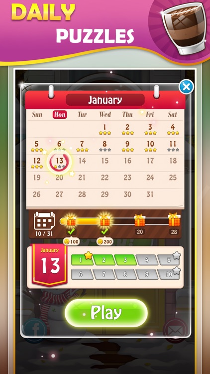 Brain training game:WordCoffee screenshot-4