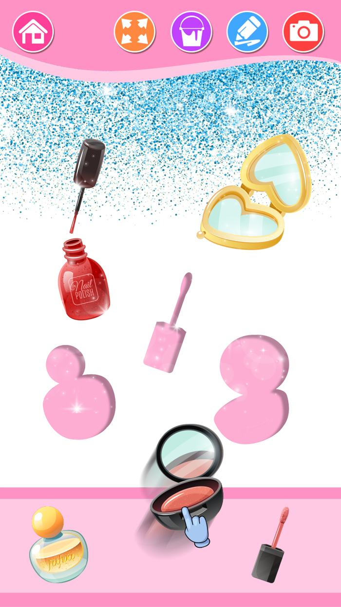 Princess Beauty Coloring Book