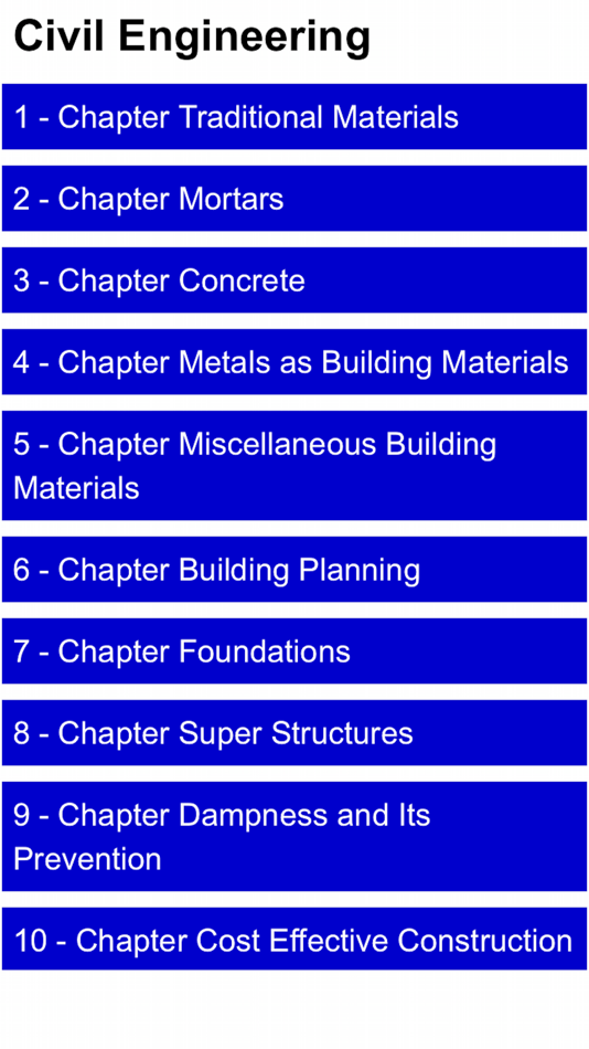 Civil Engineering-Basics - 1.3 - (iOS)