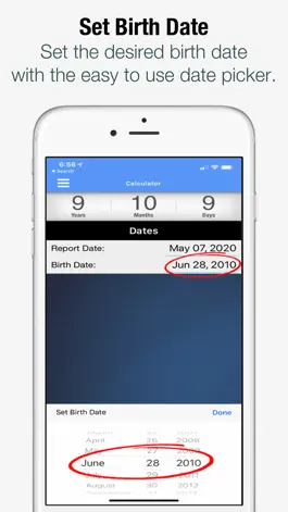 Game screenshot Chronological Age Calculator hack
