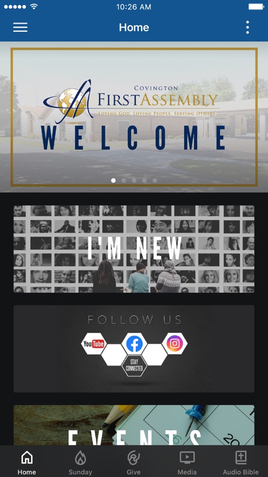 #1. Covington First Assembly (iOS) By: First Assembly of God of Covington Indiana Inc.