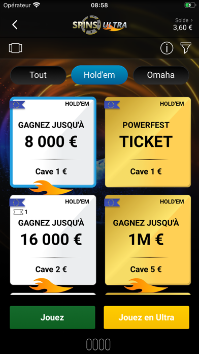 Screenshot #3 pour bwin: Jouer au Poker en Ligne