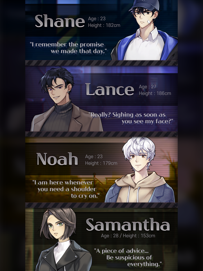 Havenless- Thriller Otome Game