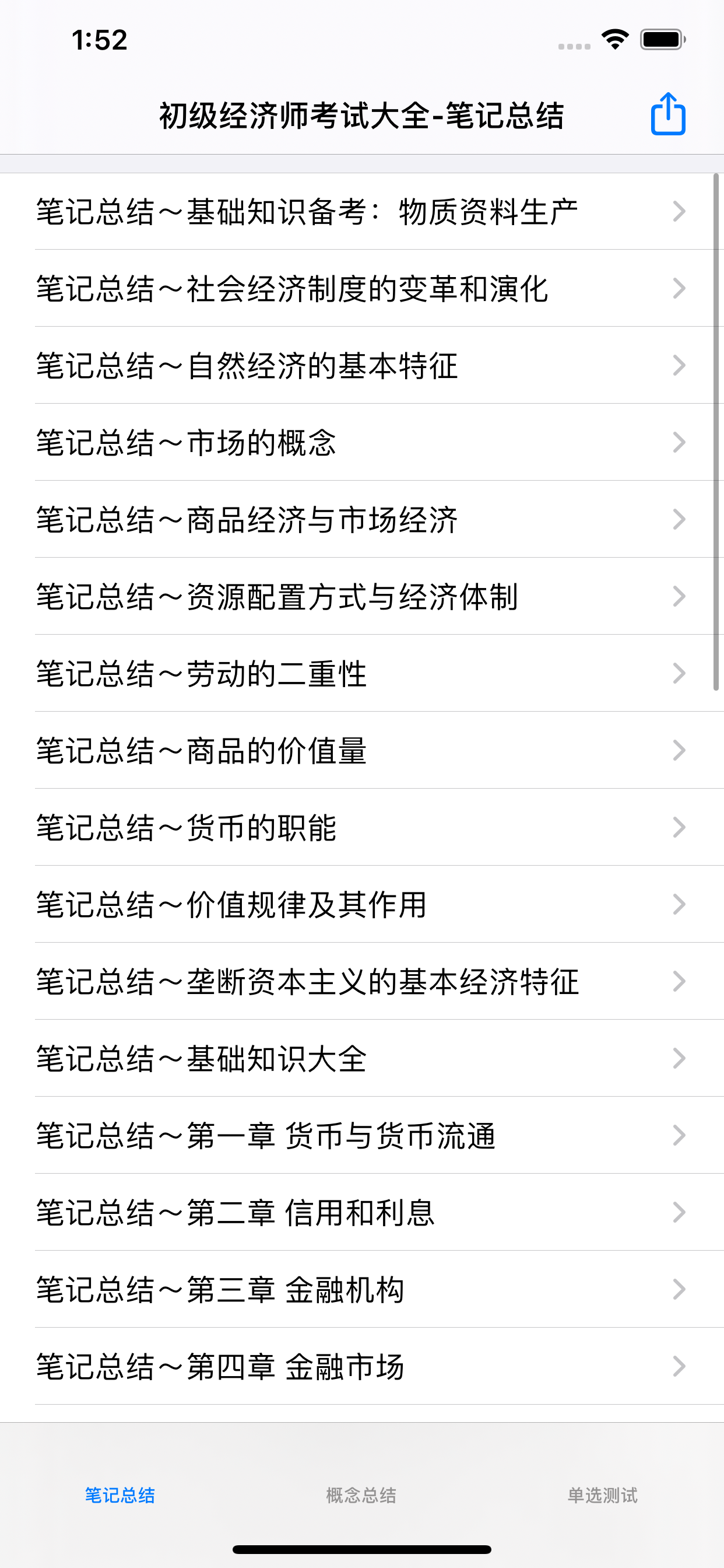 初级经济师考试知识点总结大全