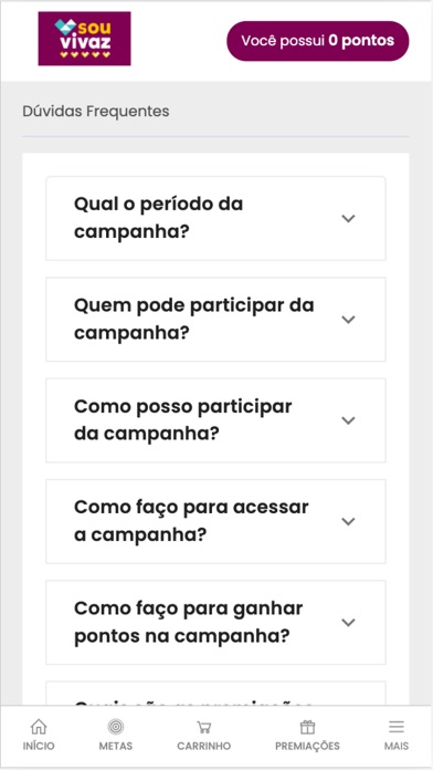 Sou Vivaz Screenshot 1 - AppWisp.com Sou Vivaz Screenshot 1 - AppWisp.com
