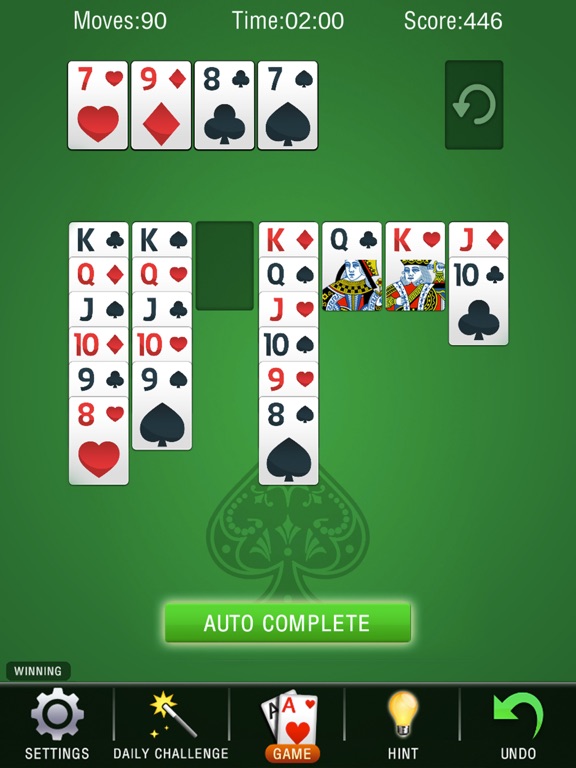 Screenshot #6 pour Solitaire Classic: Card Games!