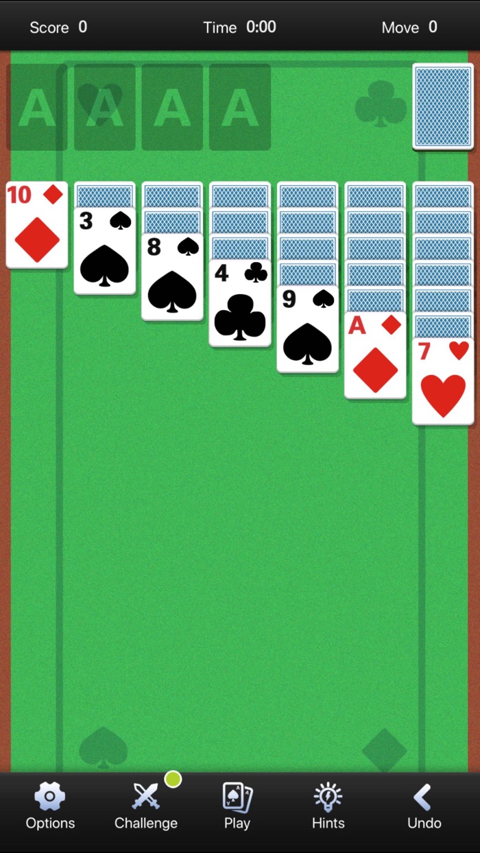 Klondike Solitaire-Puzzle Card