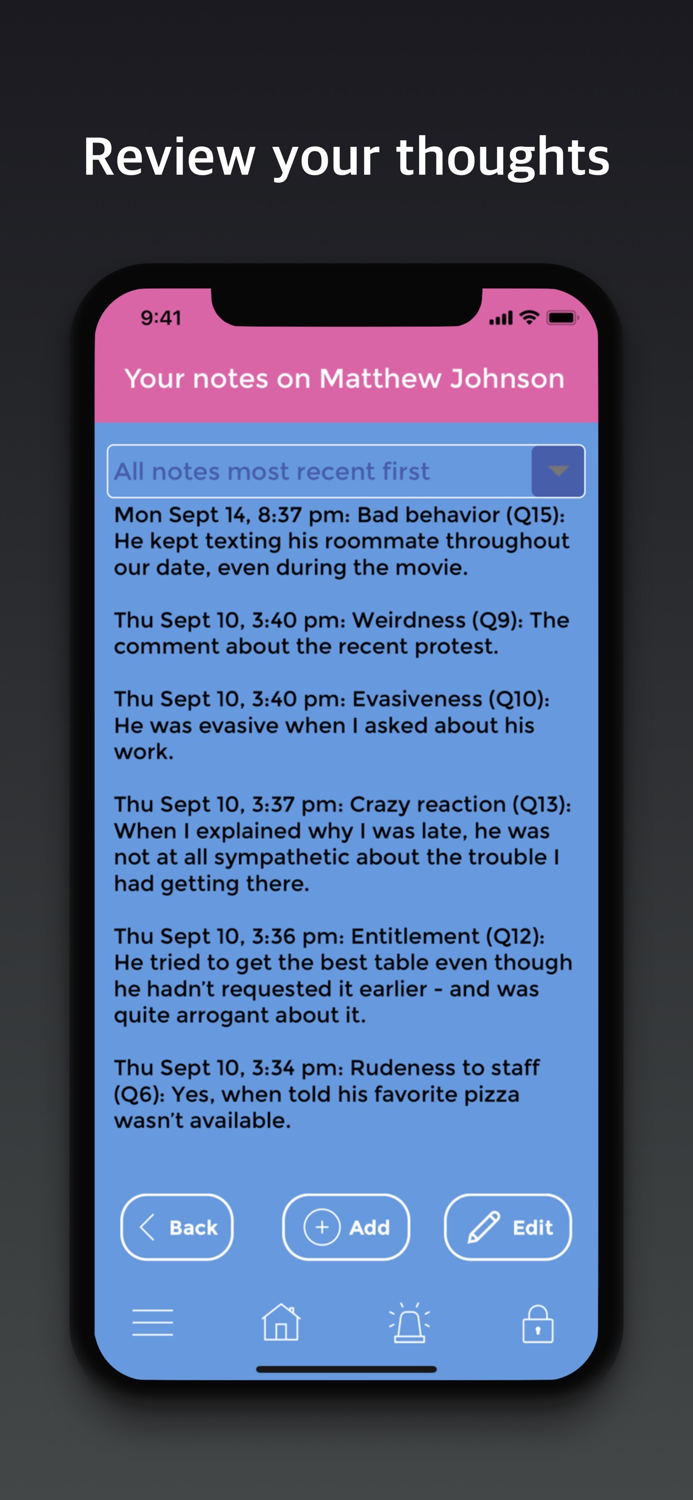 DateShield love tester