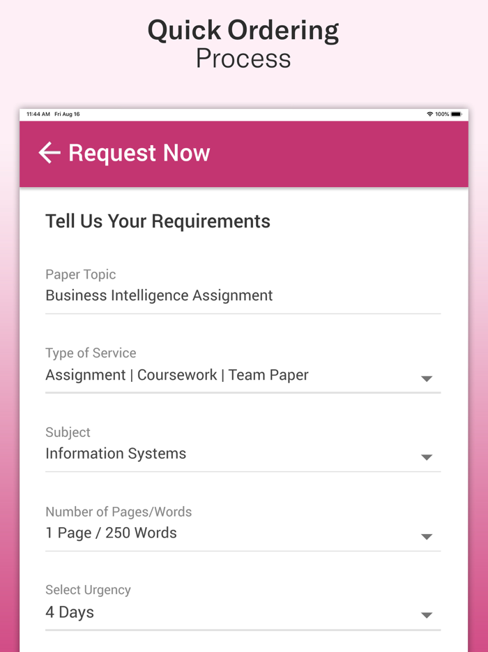 Instant Assignment Help