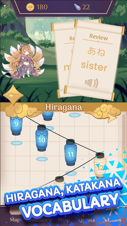 kawaiiDungeon - Learn Japanese