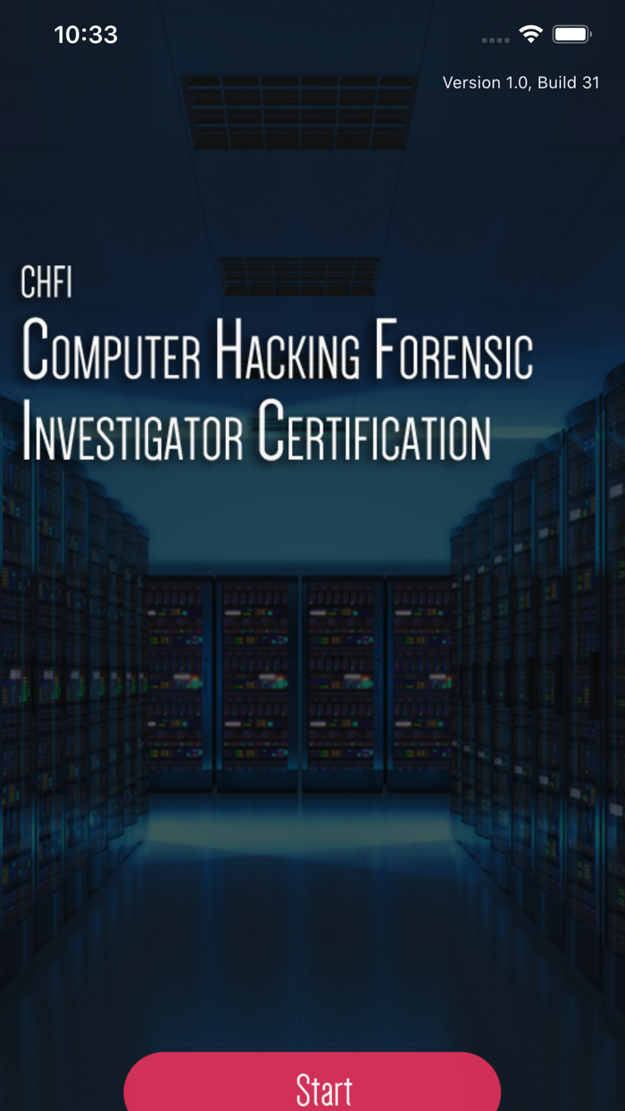 CHFI Computer Hacking Exam