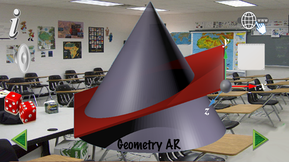 #1. Geometry AR (iOS) 由: Ventura Educational Systems