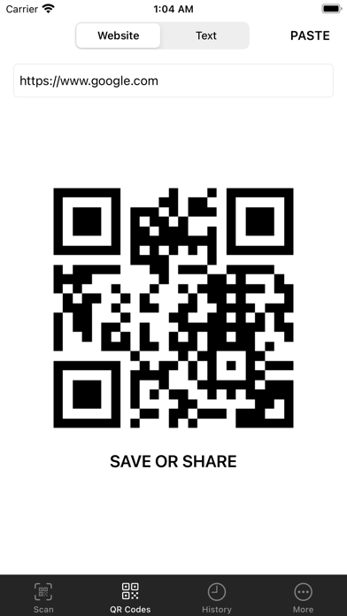 Screenshot #2 pour Instant Scan - Simple QR Code