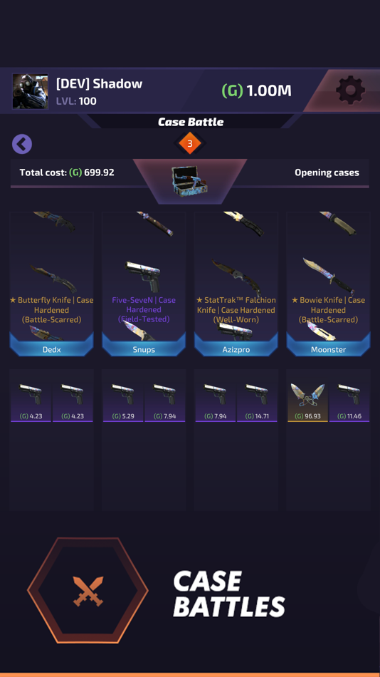 #5. Case Battle - Skins Simulator (iOS) 由: Mariusz Rumak